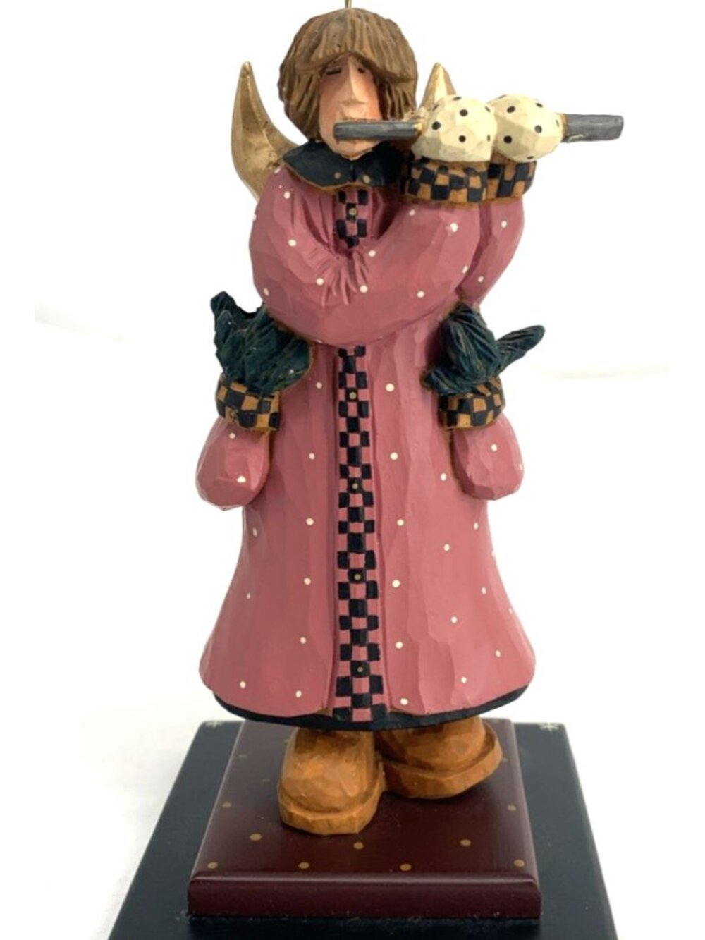 Williraye Studio Angel with Flute Figurine WW2341 1997 Retired Collectible 7.5"